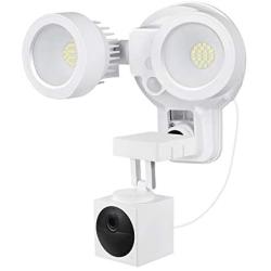 Wasserstein 3-in-1 Floodlight, Charger and Mount Compatible with Wyze Cam Outdoor - Turn Your Camera into a Powerful Floodlight (White) (Camera NOT Included)