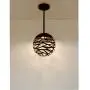 Dream Lighting 12volt DC LED Pendant Light with Globe for RV Automotive Kitchen Island, Dining Room, Hanging Ceiling Light Fixture for Indoor Decoration - Matte Black Finish, 3500K