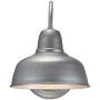 Rustic Farmhouse Outdoor Wall Light Fixture Urban Barn Galvanized 11 1/4'' Sconce for House Deck Porch Patio - John Timberland