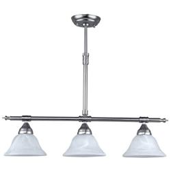 CANARM LTD. IPL133BPT Canarm LTD IPL133BPT Athena 3 Light Pendant Brushed Pewter