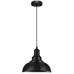 LOEHINLE Pendant Lighting Vintage Industrial Fixtures, Black Metal Chandelier Lights,Ceiling Lamp for Kitchen Home Island Dining Room Bedroom