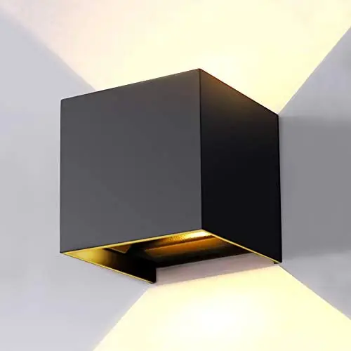 Lamomo Modern Wall Light Exterior Light Fixtures Wall Mount, Outdoor Porch Lights Dusk to Dawn Light Sconce, 6W 4000K Angle-Adjustment LED Wall Lamp Lamomo Modern Wall Light Exterior Light Fixtures Wall Mount, Outdoor Porch Lights Dusk to Dawn Light Sconce, 6W 4000K Angle-Adjustment LED Wall Lamp