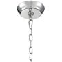 Arlo Chrome Pendant Light 15 3/4'' Wide Modern Farmhouse Industrial Metal Fixture for Kitchen Island Dining Room - Possini Euro Design