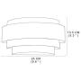 LightInTheBox Modern Contemporary Wall Sconces Wall Light Flush Mount Wall Lighting Fixture Lamp for Living Room Bedroom 60W White 2PCS LightInTheBox Modern Contemporary Wall Sconces Wall Light Flush Mount Wall Lighting Fixture Lamp for Living Room Bedroom 60W White 2PCS