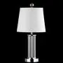 JONATHAN Y JYL2025A Lillian 18'' Metal Mini LED Lamp Transitional,Glam,Traditional,Contemporary for Bedroom, Living Room, Office, College Dorm, Coffee Table, Bookcase, Chrome with White Shade