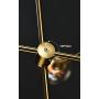 Sputnik Chandelier Modern 6 Lights Plating Brass Century Pendant Lighting Gold Ceiling Light Bedroom Fixture for Hallway Bar Kitchen Dining (6light)