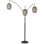 Adesso 4026-26 Maui Arc Lamp – 82-inch 3-Light Floor Lamp – Antique Bronze Finish Standing Lamp. Home Decor Lighting Fixtures