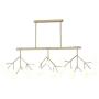 Branch Firefly G4 Chandeliers Light,Artistic Creativity Living Room Shop Light Fixture Chandelier,Romantic Warm Pendant Light Lamp Gold Frosted