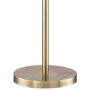 Aaron Mid Century Modern Floor Lamp Aged Brass 3-Light Tree Adjustable Dome Shades for Living Room Reading Bedroom Office - 360 Lighting