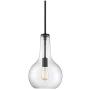 Hamlin Warm Bronze Mini Pendant Light 10'' Wide Modern Clear Glass Fixture for Kitchen Island Dining Room - Possini Euro Design