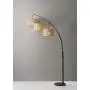 Adesso 4238-26 Trinity Arc Floor Lamp Antique Bronze FinisH, Beige Burlap Lamp. Home Decor Lamps and Light Fixtures, 82'',3 Arm Adesso 4238-26 Trinity Arc Floor Lamp Antique Bronze FinisH, Beige Burlap Lamp. Home Decor Lamps and Light Fixtures, 82'',3 Arm