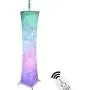 AmnoAmno LED Floor Lamp with Remote Control RGB Color Changing and Tyvek Fabric Shade,60’’ Modern Floor Lamp for Livingroom Bedroom Office Create Warm Family and Lively Party Atmosphere (Square)