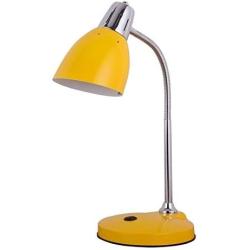 Table Lamp LED Desk Lamp Button Control Four Color Modes Can Be Used For Bedroom Bedside Living Room Lamp Reading, Simple Eye Protection Desk Lamp (Color : Yellow)