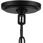 Lacey Black Wagon Wheel Chandelier 29 1/4'' Wide Modern Industrial LED Two Tier 12-Light Fixture for Dining Room House Foyer Kitchen Island Entryway Bedroom Living Room - Franklin Iron Works