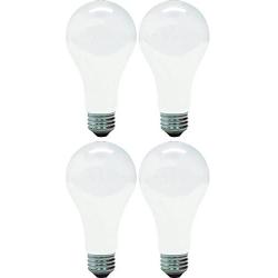 GE Lighting 10429 150-Watt A21 Light, Soft White (Pack of 4)