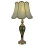 Table Lamp for Living Room Classical 28 inch Glass Green Bedside Lamp for Bedroom Table Lamps for Living Room