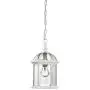 Nuvo Lighting 60/4977 Boxwood One Light Hanging Lantern 100 Watt A19 Max. Clear Beveled Glass White Outdoor Fixture Nuvo Lighting 60/4977 Boxwood One Light Hanging Lantern 100 Watt A19 Max. Clear Beveled Glass White Outdoor Fixture