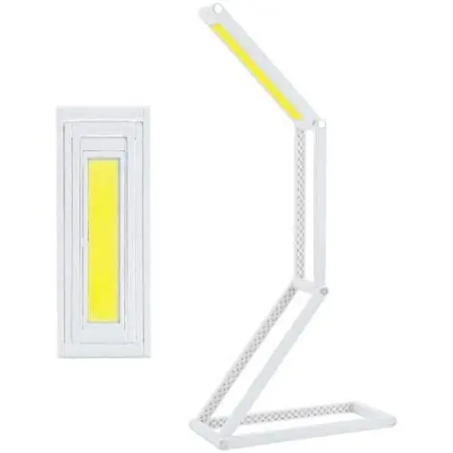DAILYLIFE USB Table Lamp, Portable LED Desk Lamp for Outdoor, Home, Bedroom, Travel, 360° Rechargeable Bedside Lamp, 2 Brightness Levels, White… DAILYLIFE USB Table Lamp, Portable LED Desk Lamp for Outdoor, Home, Bedroom, Travel, 360° Rechargeable Bedside Lamp, 2 Brightness Levels, White…