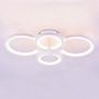 Modern Ceiling Light，ROYAL PEARL Dimmable Chandelier Led Flush Mount Ceiling Light for Living Room Bedroom 50W