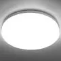 LE Flush Mount Ceiling Light Fixture Waterproof LED Ceiling Light for Bathroom Porch, 5000K Daylight 15W (100W Equivalent) 1250lm Ceiling Lamp for Kitchen, Bedroom, Living Room, Hallway, Non Dimmable