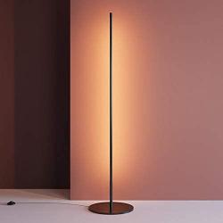 FJLOVE LED Floor Lamp for Living Rooms & Offices,Reading Standing Lamp with On/Off Foot Switch,Minimalist Modern Tall Pole Light for Bedrooms