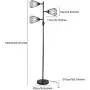 Stepeak Dimmable Tree Floor Lamp, Industrial Wire Cage Standing Lights Black Rustic Standing Lamp for Living Room, Bedroom, Office...