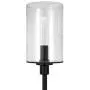 Henn&Hart FL0011 Modern Industrial Farmhouse Blackened Bronze Metal Finish with Seeded Glass Shade for Living, Bedroom, Office, Or Dining Room Floor Lamp, One Size, Black Henn&Hart FL0011 Modern Industrial Farmhouse Blackened Bronze Metal Finish with Seeded Glass Shade for Living, Bedroom, Office, Or Dining Room Floor Lamp, One Size, Black
