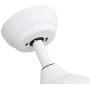 Indoor Ceiling Fan Light Fixtures - FINXIN White Remote LED 52 Ceiling Fans For Bedroom,Living Room,Dining Room Including Motor,5-Blades,Remote Switch (5-Blades)