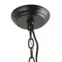 Farmhouse Chandelier, Kitchen Island Lighting in Rustic Faux Wood Metal and Wagon Wheel Finish, 26 Ceiling Light Fixture for Dining Room