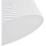 Ceiling Light Modern Stripe Fabric Pendant Light Shade Flush Mount, Large White Drum Lampshade, Round Pendant Lamp, for Bedroom Living Room, Flush Chrome Matt, 3 Bulb, E26 Ceiling Light Modern Stripe Fabric Pendant Light Shade Flush Mount, Large White Drum Lampshade, Round Pendant Lamp, for Bedroom Living Room, Flush Chrome Matt, 3 Bulb, E26
