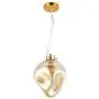 Light Society Bette Pendant Light, Mercury Glass with Brass Finish, Contemporary Mid Century Modern Style Lighting Fixture, Amber Light Society Bette Pendant Light, Mercury Glass with Brass Finish, Contemporary Mid Century Modern Style Lighting Fixture, Amber