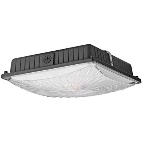 1000LED 65W LED Canopy Light Fixture, 8,000 Lumens, 300W-400W Replacement, 10'' x 10'' 5000K, AC100-277V, Waterproof IP65, for Warehouse Light,Shop Building Area, Outdoor Lighting