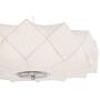 Glacier Brushed Nickel Pendant Chandelier 20'' Wide Modern White Geometric Shade 3-Light Fixture for Dining Room House Foyer Kitchen Island Entryway Bedroom Living Room - Possini Euro Design Glacier Brushed Nickel Pendant Chandelier 20'' Wide Modern White Geometric Shade 3-Light Fixture for Dining Room House Foyer Kitchen Island Entryway Bedroom Living Room - Possini Euro Design