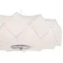 Glacier Brushed Nickel Pendant Chandelier 20'' Wide Modern White Geometric Shade 3-Light Fixture for Dining Room House Foyer Kitchen Island Entryway Bedroom Living Room - Possini Euro Design