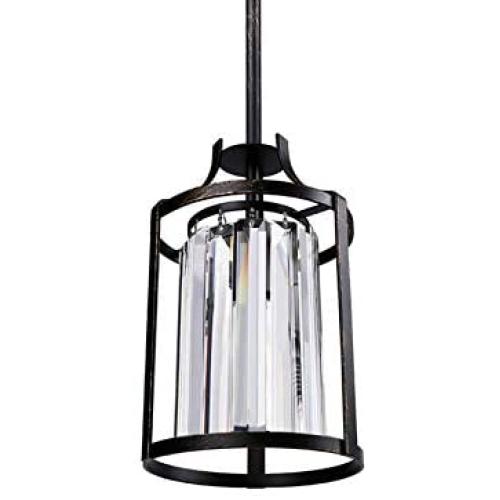 Crystal Flush Mount Ceiling Light, GALTLAP Modern Pendant Lighting Close to Ceiling Light Fixtures, 6.5'' Ceiling Lamp Contemporary Crystal Chandelier for Living Room Kitchen Bedroom