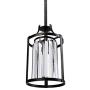 Crystal Flush Mount Ceiling Light, GALTLAP Modern Pendant Lighting Close to Ceiling Light Fixtures, 6.5'' Ceiling Lamp Contemporary Crystal Chandelier for Living Room Kitchen Bedroom