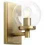Pathson Vintage Wall Sconce, Industrial Bathroom Vanity Light with Globe Glass, Indoor Wall Lamp Fixtures for Hallway Kitchen Bedroom