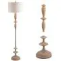 JONATHAN Y JYL3061A Aldrin 63.5'' Resin LED Floor Lamp Traditional,Transitional for Bedrooms, Living Room, Office, Reading, Brown