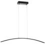 JONATHAN Y JYL7012B Roxanna 41.5'' Dimmable Adjustable Integrated LED Metal Linear Pendant Minimalistic,Modern,Contemporary for Dining, Living Room, Kitchen, Commercial Office, Black