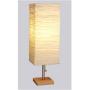 Adesso 8021-12 Dune Table Lamp - Wood Base Desk Lamp - Lighting Fixture for Living Room, Bedroom. Home Decor Item