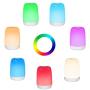 Touch Night Light for Kids, Dimmable Bedside Lamp Rechargeable Nursery Lamp Warm White RGB Color Changing, 72 Hours Runtime for Bedrooms Living Rooms Breastfeeding Sleeping, Best Gift for Kids, Teens