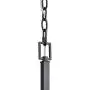McBride Black White Wash Wood Linear Pendant Chandelier 39 1/2'' Wide Rustic Farmhouse LED 6-Light Fixture for Kitchen Island Dining Room - Franklin Iron Works