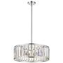 22'' Drum Chandelier Modern Ceiling Light Fixture for Living Room, Pendant Lighting for Dining Room by Sunlighting