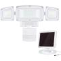 LED Solar Security Lights Outdoor,Derro 1600LM Solar LED Motion Sensor Light with 3 Adjustable Head, 6500K, IP65 Waterproof Flood Light for Garden,Backyard, Pathway,Garage& Patio