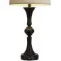 Oneach Traditional Table Lamps Set of 2 with USB Charging Port for Living Room 29.25“ Nightstand Lamp for Bedroom Bedside Table Lamp with Neutral Drum Shade Black