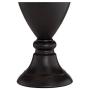 Traditional Table Lamps Set of 2 Dark Bronze Urn Ivory Tapered Drum Shade for Living Room Family Bedroom Nightstand - Regency Hill