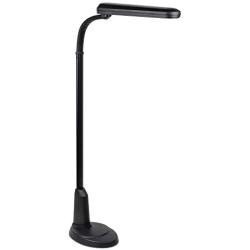 OttLite 24 Watt Floor Lamp with Flexible Neck and Weighted Base