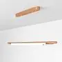 LED Chandelier Hanging Lighting Fixture, Simple Modern Linear Pendant Light for Dining Room, Living Room, Study Bedroom (Golden)