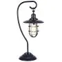 Henn&Hart Nautical Bedside Table Lamp for Kitchen, Dining Room, Living Room, Foyer, Blue