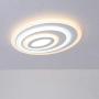 Starry Lighting SL-62819-XXL,Multi-Circle LED Ceiling Light,Modern Flush Mount Oval Ceiling Lighting Fixture LED Ceiling Lamp for Dining Room,Living Room
